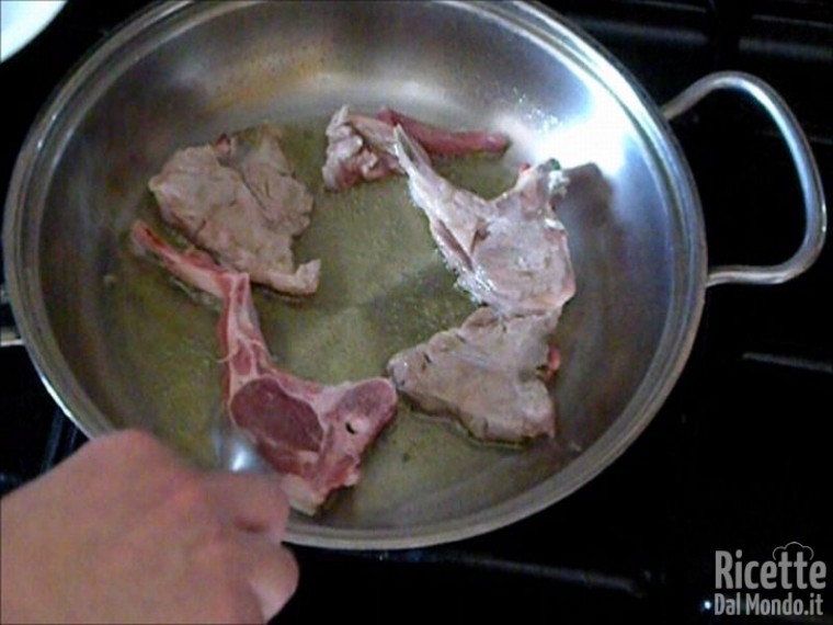 Costolette di Agnello ai Topinambur