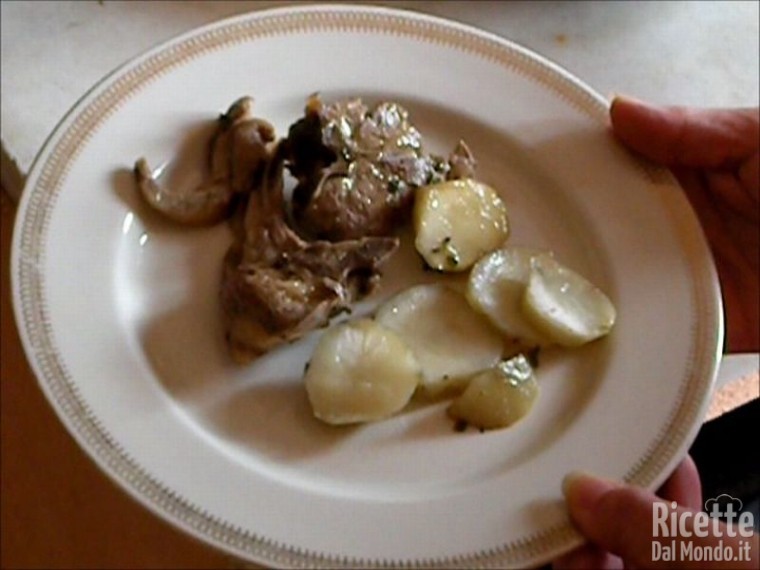 Costolette di Agnello ai Topinambur