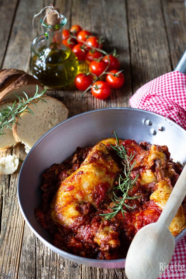 Ricetta pollo alla cacciatora