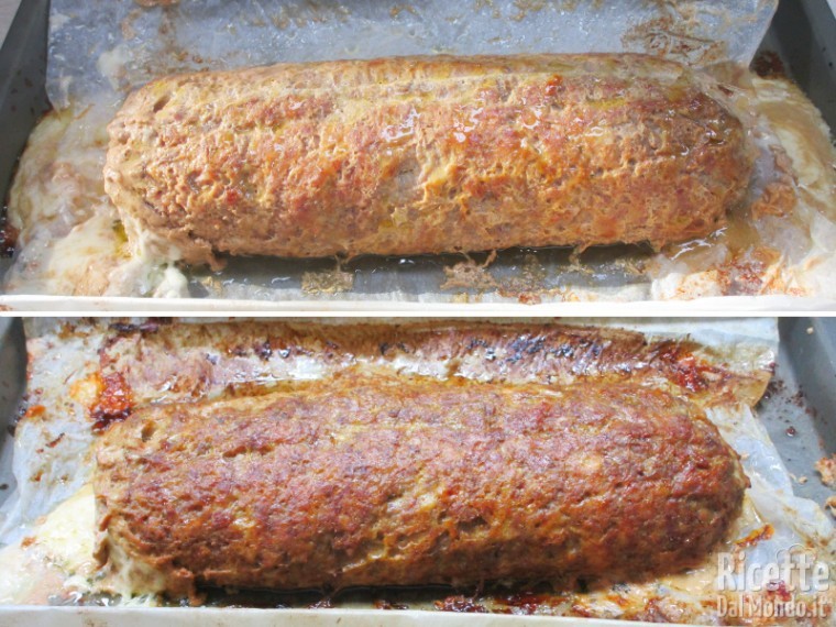 Cuocere il polpettone in forno preriscaldato