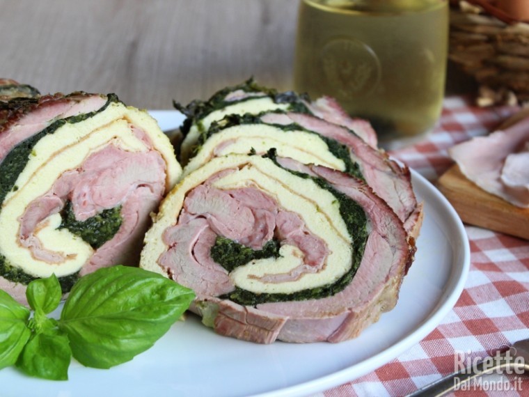 Rotolo di tacchino farcito
