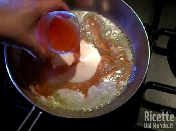 Scaloppine di Vitello al succo di Arancia