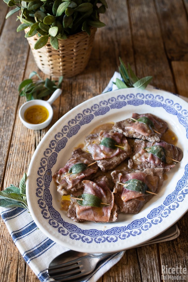 Ricetta saltimbocca alla romana