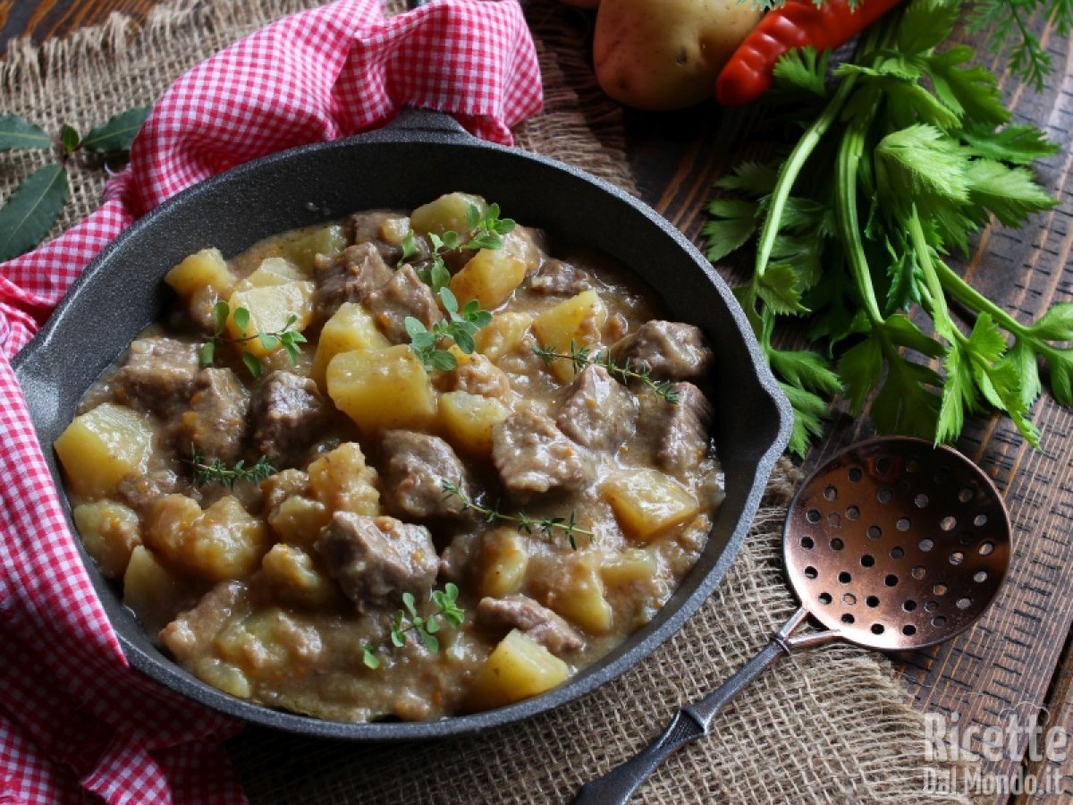 Spezzatino di vitello, un piatto semplice e gustoso
