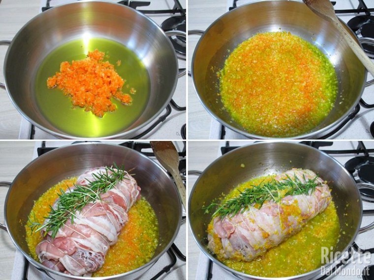 Arrosto agli aromi con bacon 7