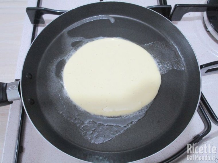 Crepes con i funghi 3