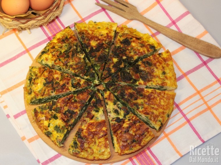 Frittata di Spinaci e Tonno