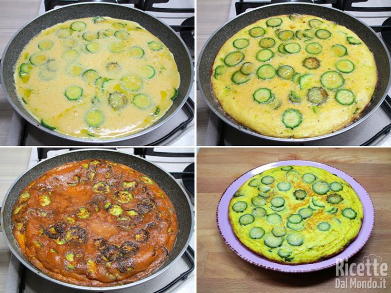 Cuocere la frittata