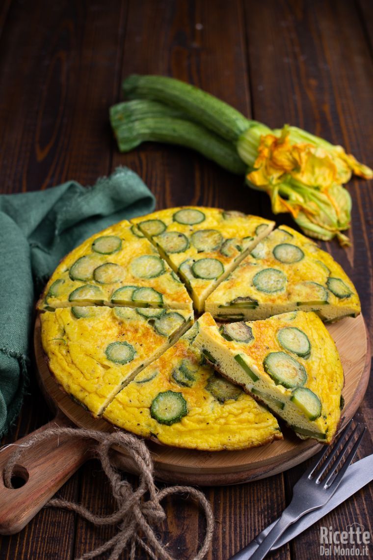 Ricetta frittata di zucchine in padella