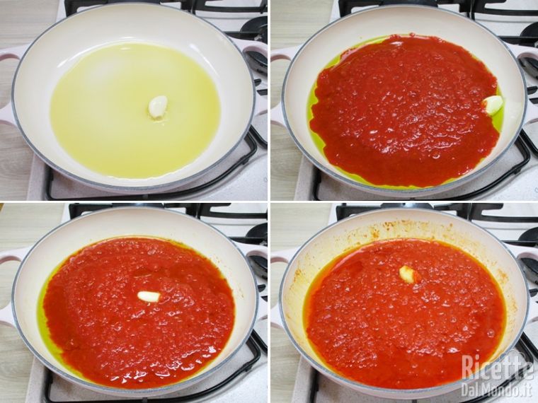 Preparare il sugo