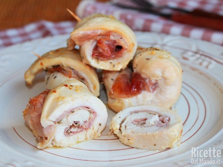 Involtini di Pollo al Forno