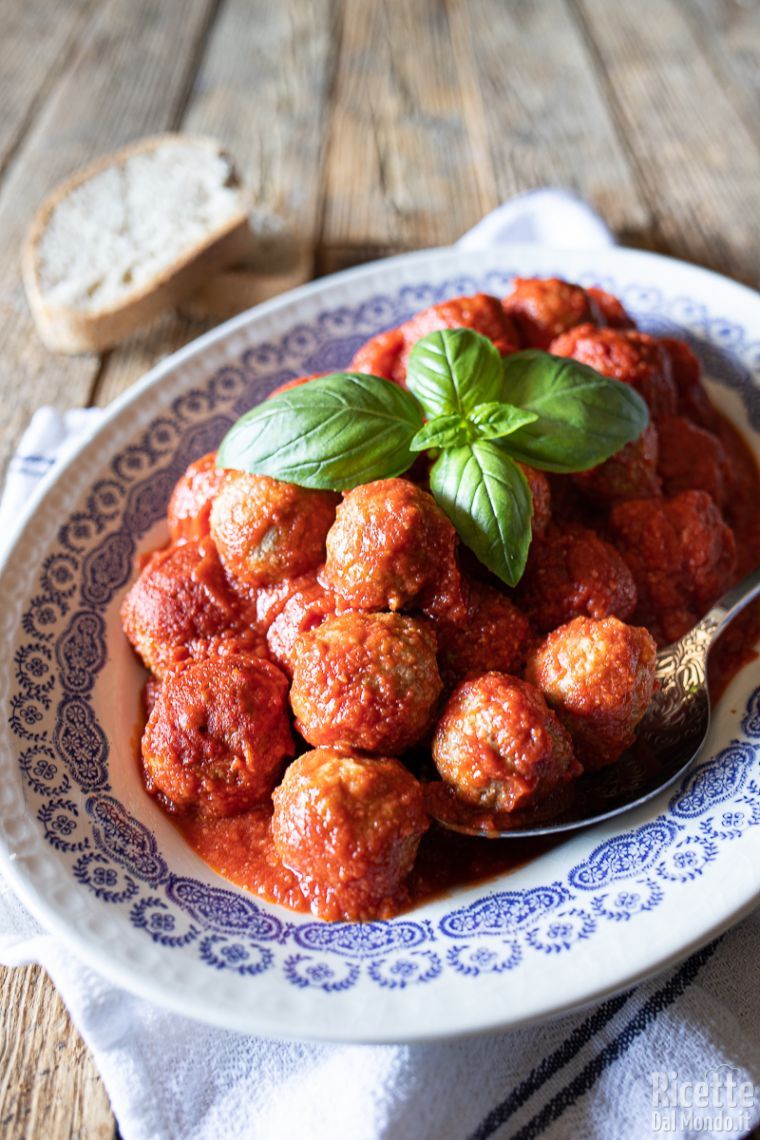 Ricetta polpette al sugo morbidissime