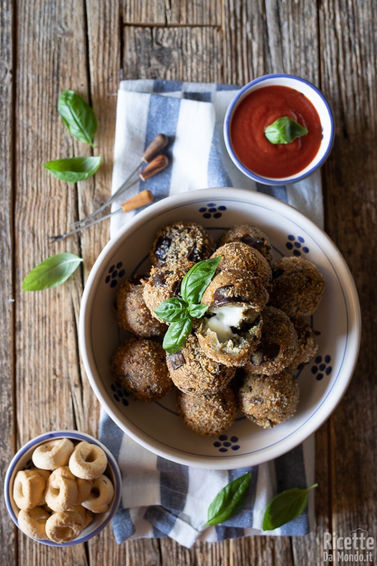 Ricetta polpette di melanzane