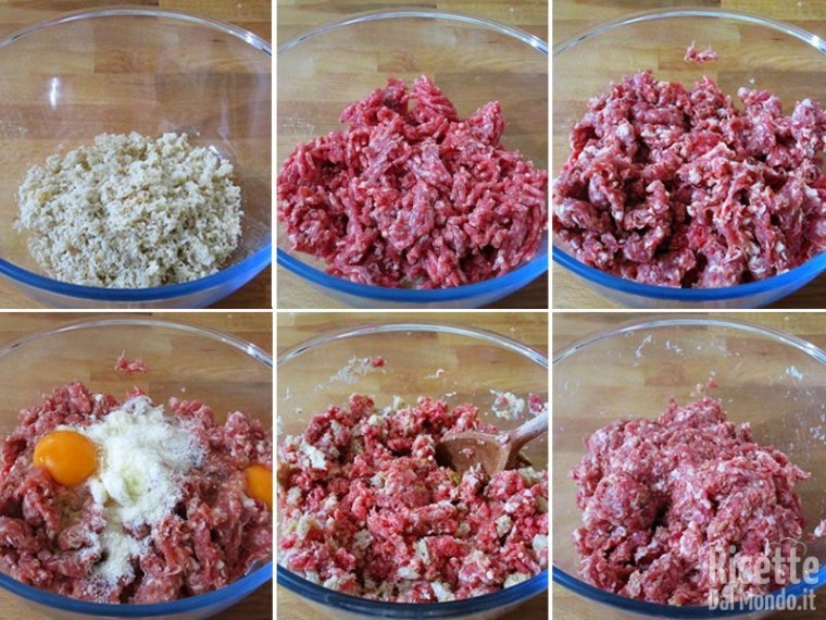 Polpettone ripieno di provola e spinaci 4