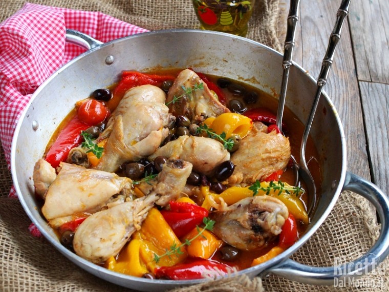 Pollo alla romana