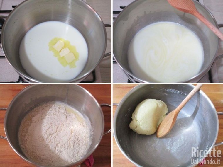 Preparare la pasta di base