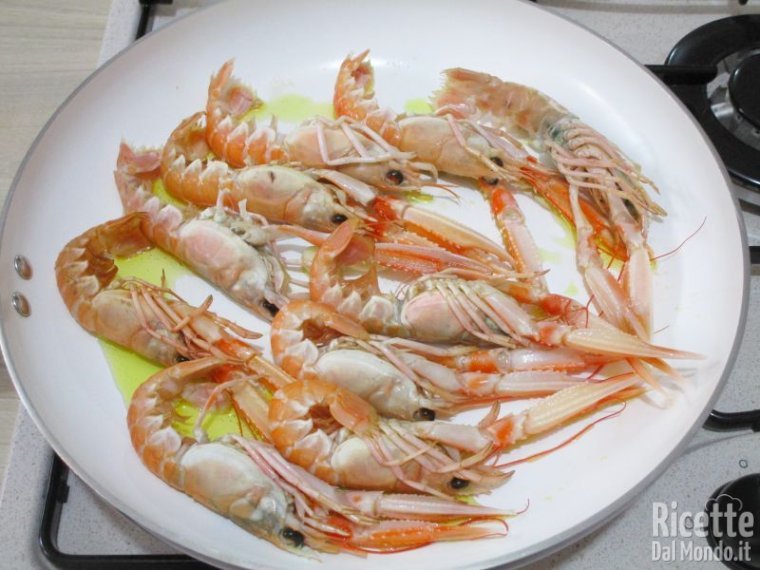 Scottare gli scampi