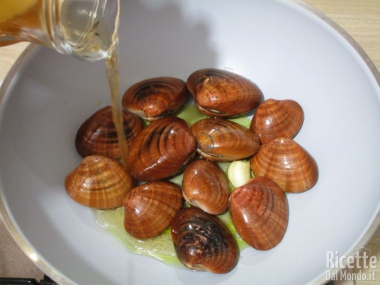 Spaghetti con i fasolari 5