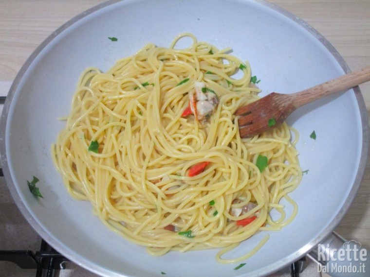 Spaghetti con i fasolari 10