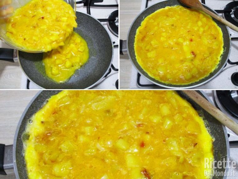 Cuocere la tortilla