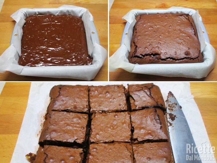 Cuocere la torta, farla raffreddare e tagliarla