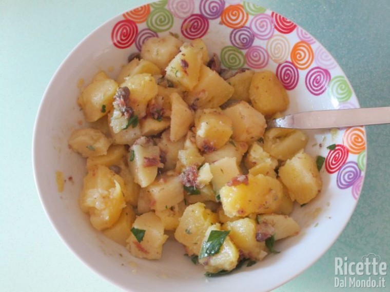 Insalata con le patate 8