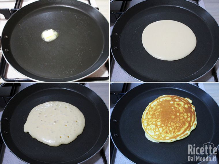 Cuocere i pancake