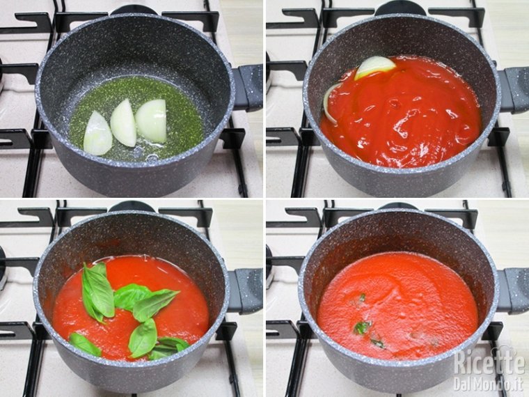 Preparare il sugo