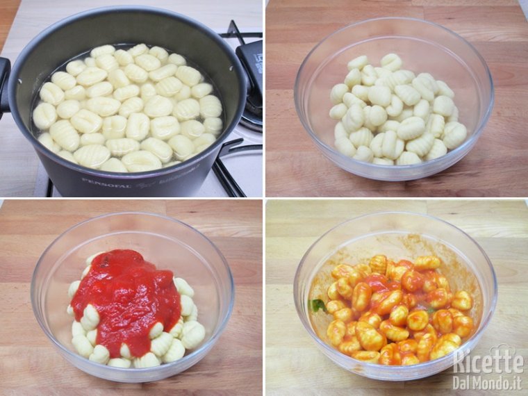 Cuocere gli gnocchi
