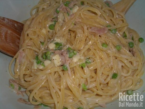 Timballini di Prosciutto e Piselli