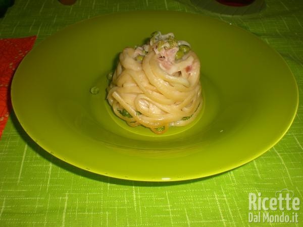 Timballini di Prosciutto e Piselli