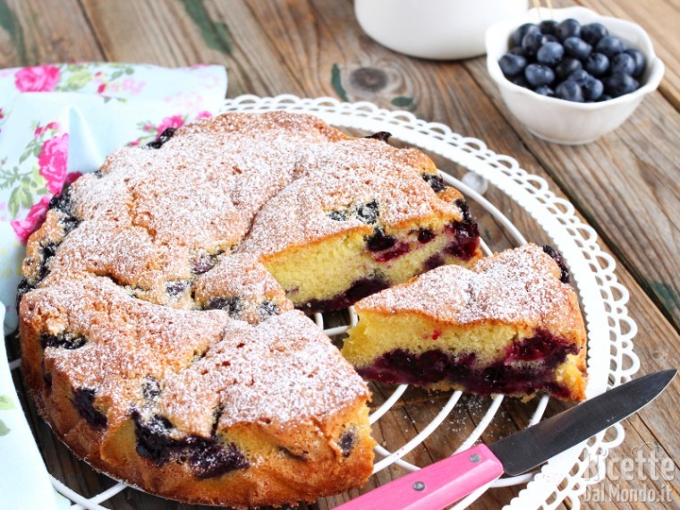 Blueberry cake