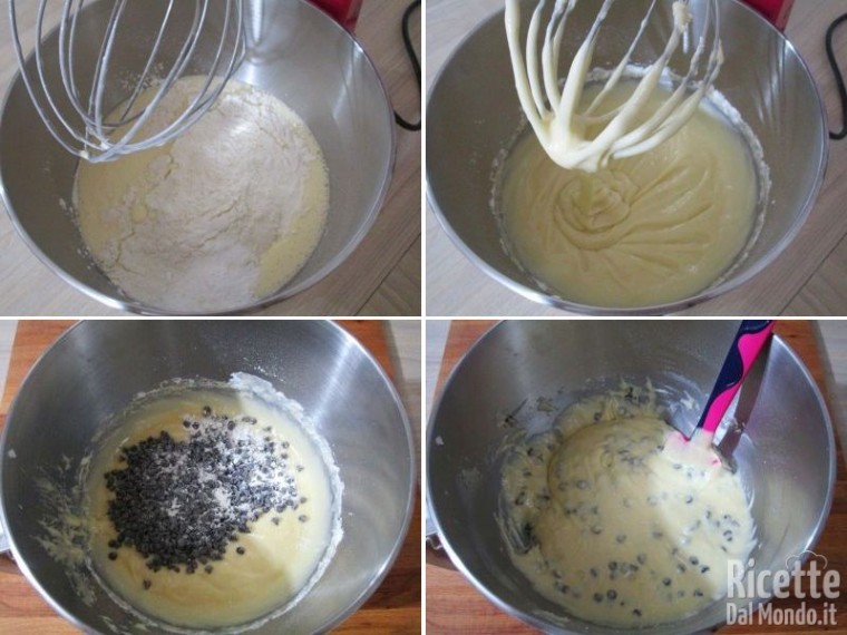 Ciambella allo yogurt con gocce di cioccolato 3