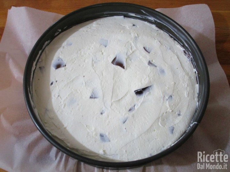 Cheesecake alla stracciatella 9