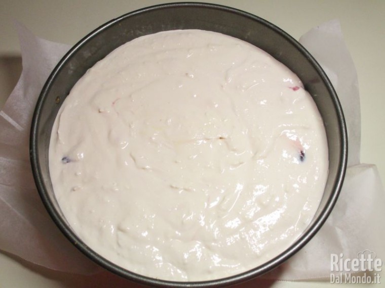 Cheesecake ricotta e amarene 6