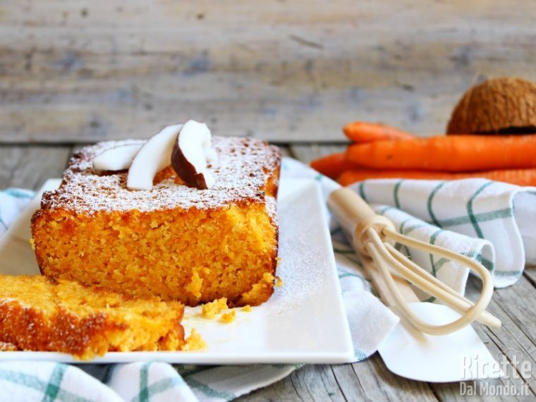 Plumcake cocco e carote