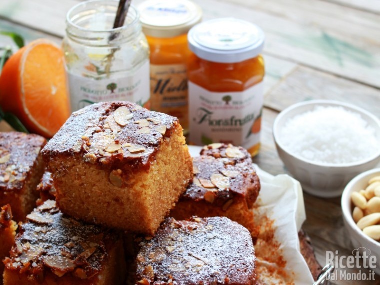 Quadrotti alla marmellata di arance soffici