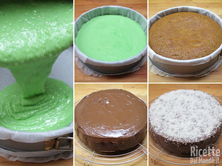 Cuocere e farcire la torta