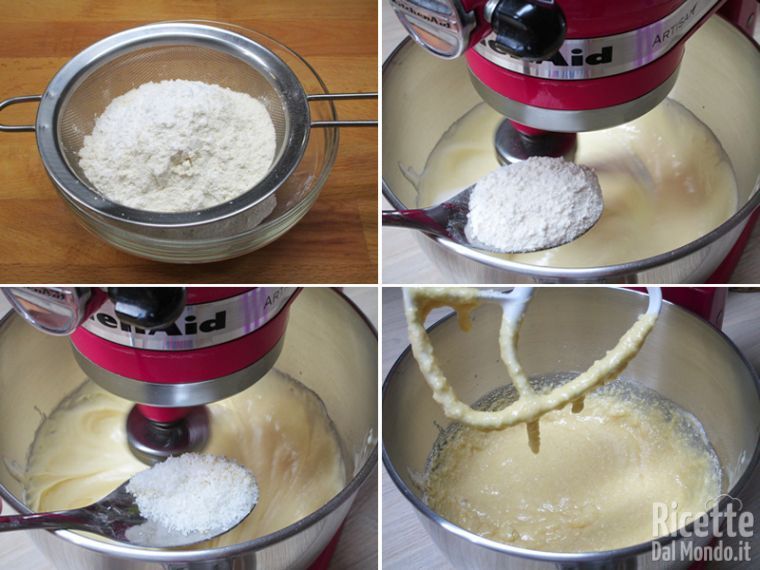 Unire gli ingredienti secchi