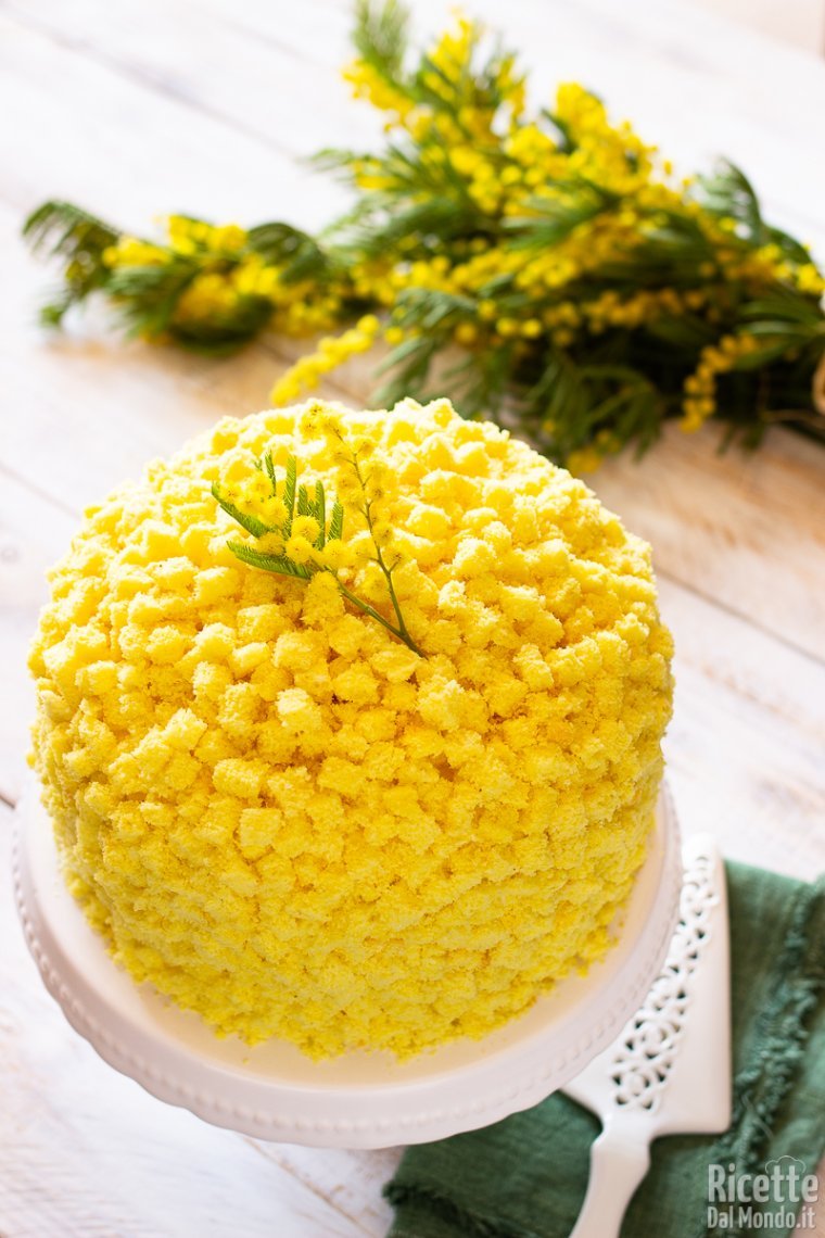 Ricetta torta mimosa fatta in casa