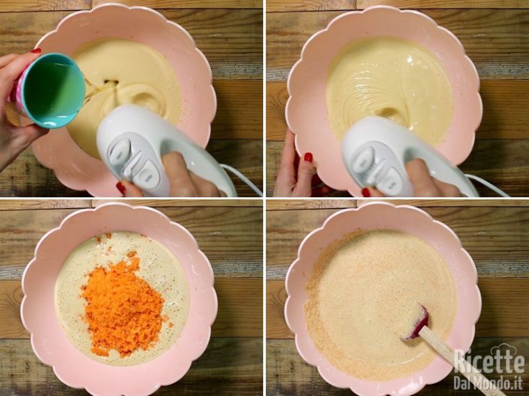 Aggiungere l'olio di semi