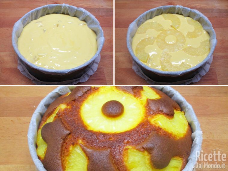Cuocere la torta in forno caldo