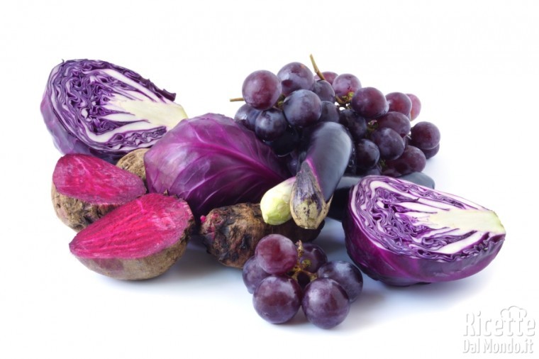 10 cibi viola