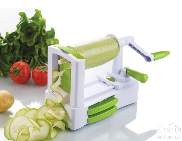 5 strani strumenti in cucina: affetta verdure girevole