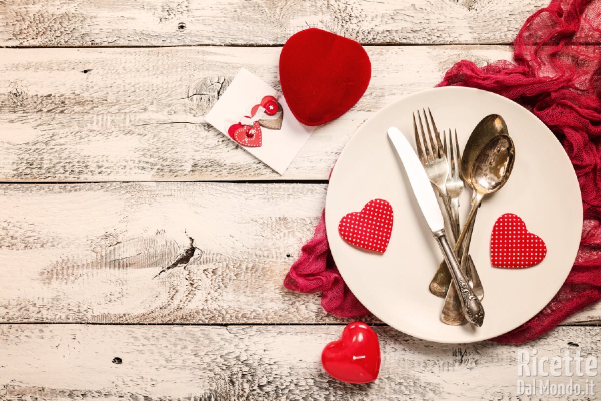 5 ricette per la cena più romantica dell'anno