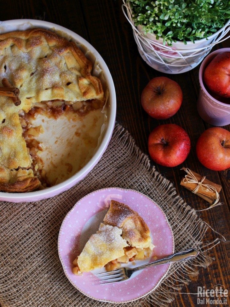 Apple pie alla cannella