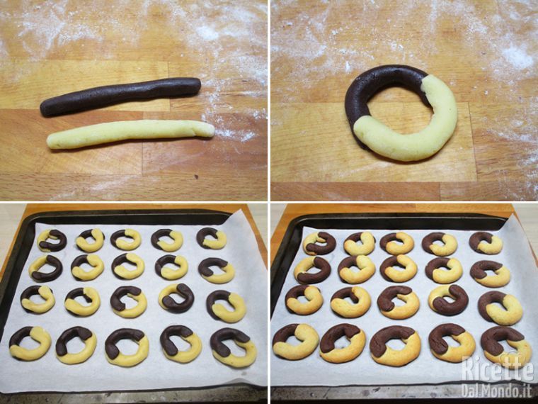 Infornare i biscotti