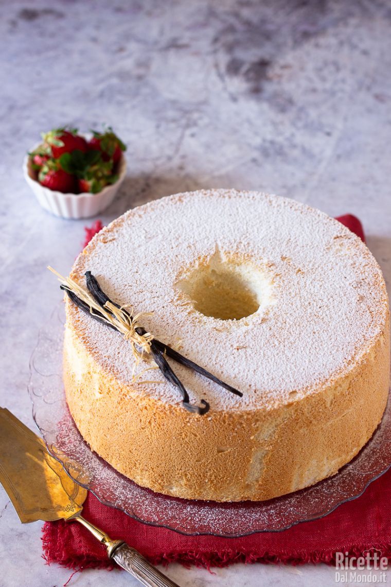 Ricetta angel cake con soli albumi