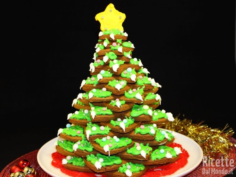Ricetta Albero di Natale - Gingerbread