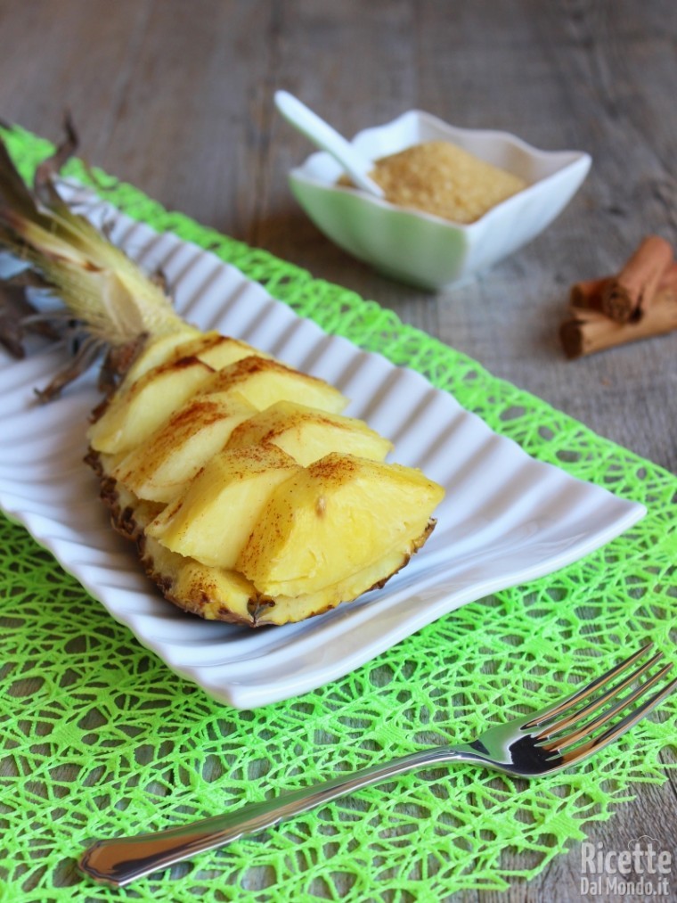Come fare l'ananas al forno